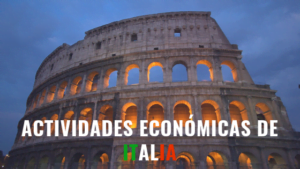 actividades economicas de italia