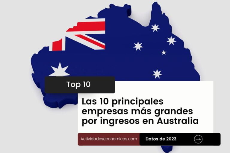 Las 10 principales empresas más grandes por ingresos en Australia