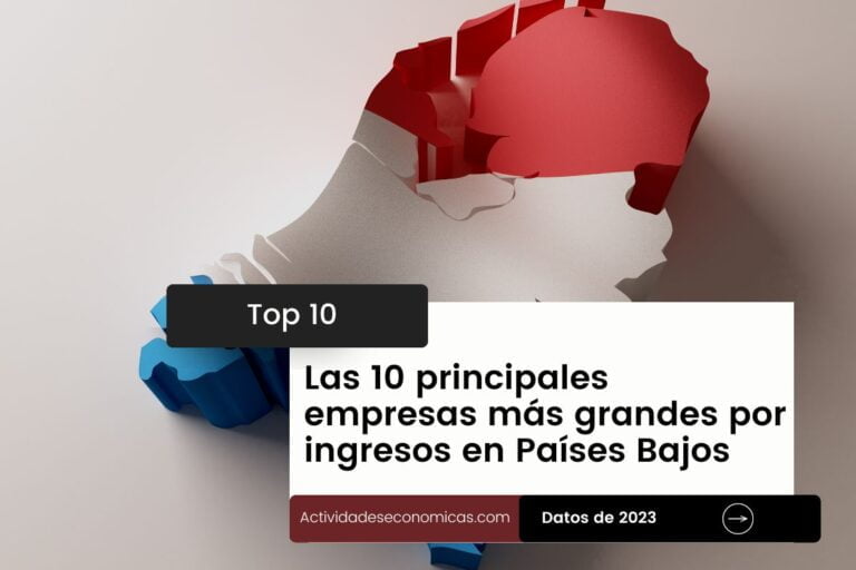 Las 10 principales empresas más grandes por ingresos en Países Bajos
