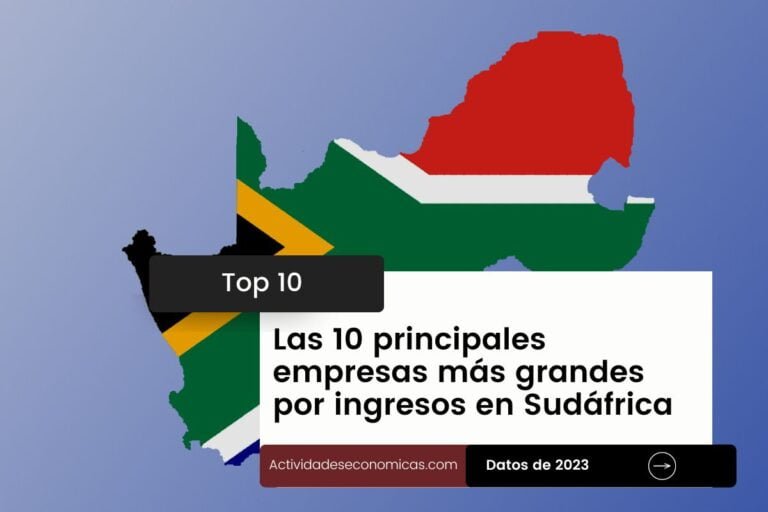 Las 10 principales empresas más grandes por ingresos en Sudáfrica
