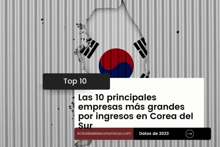Las 10 principales empresas más grandes por ingresos en Corea del Sur