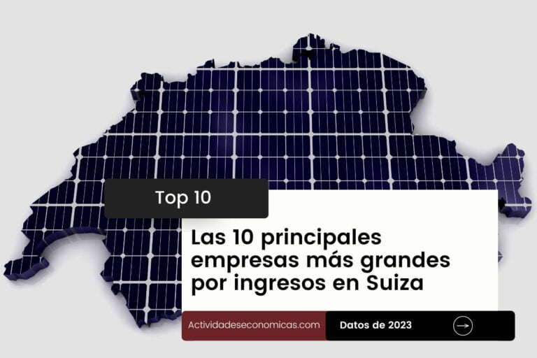 Las 10 principales empresas más grandes por ingresos en Suiza