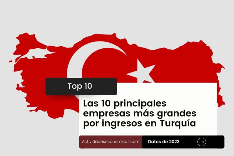 Las 10 principales empresas más grandes por ingresos en Turquía