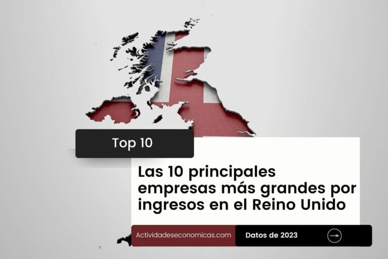 Las 10 principales empresas más grandes por ingresos en el Reino Unido