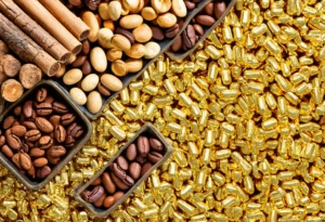 exports of Cameroon crude petroleum natural gas wood cocoa beans gold