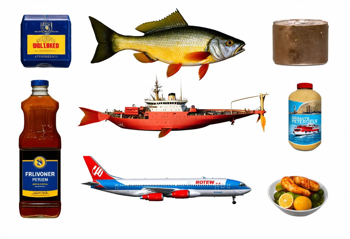 Actividades económicas en Seychelles: primaria, secundaria, terciaria y cuaternaria 3 exports of Seychelles fish refined petroleum ships aircraft animal meal