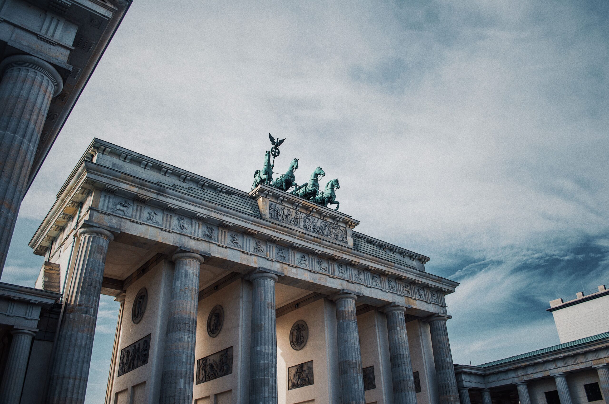 Puerta de Brandeburgo en Berlín, Alemania